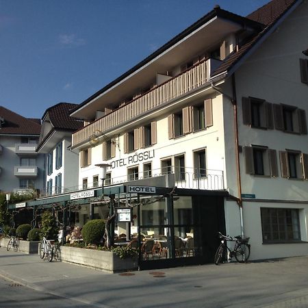 Hotel & Restaurant Roessli Stansstad Bagian luar foto
