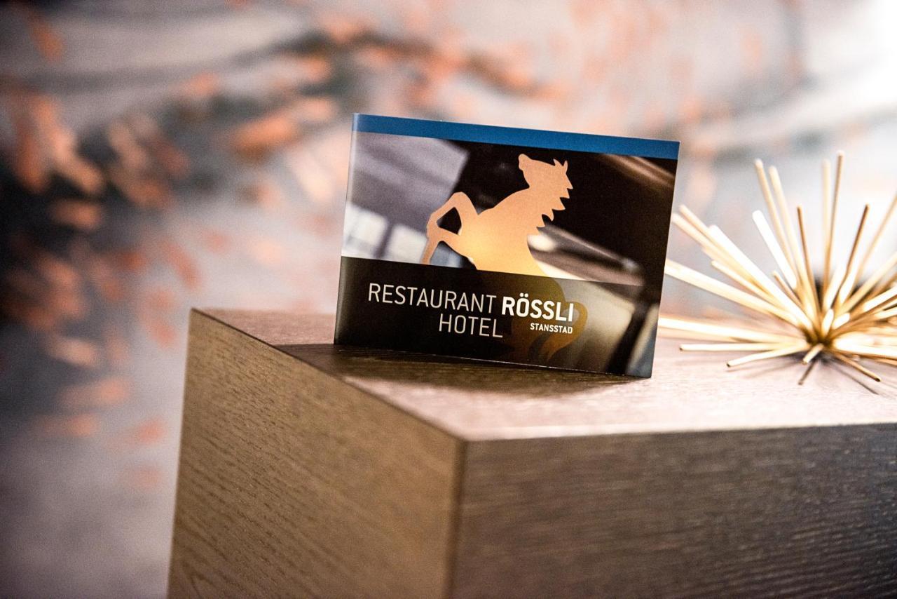 Hotel & Restaurant Roessli Stansstad Bagian luar foto