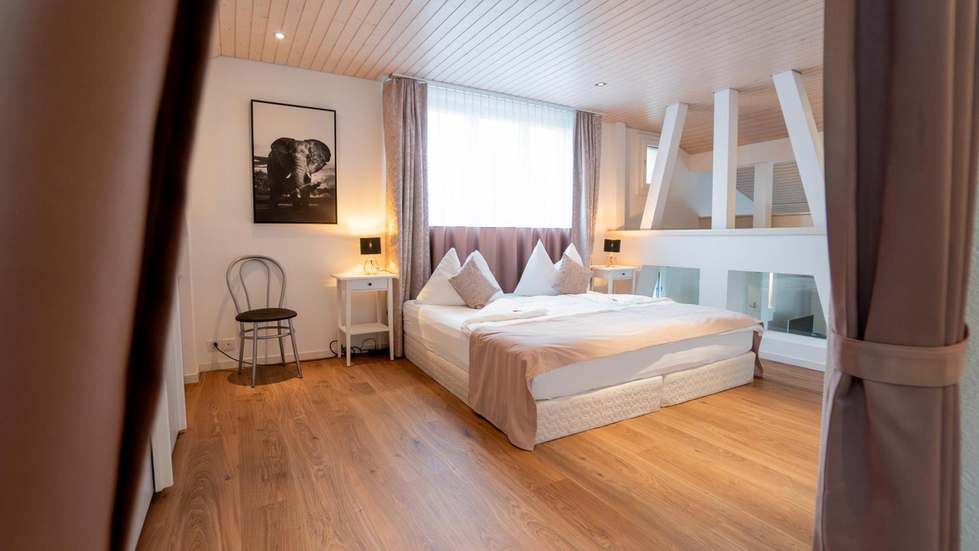 Hotel & Restaurant Roessli Stansstad Bagian luar foto