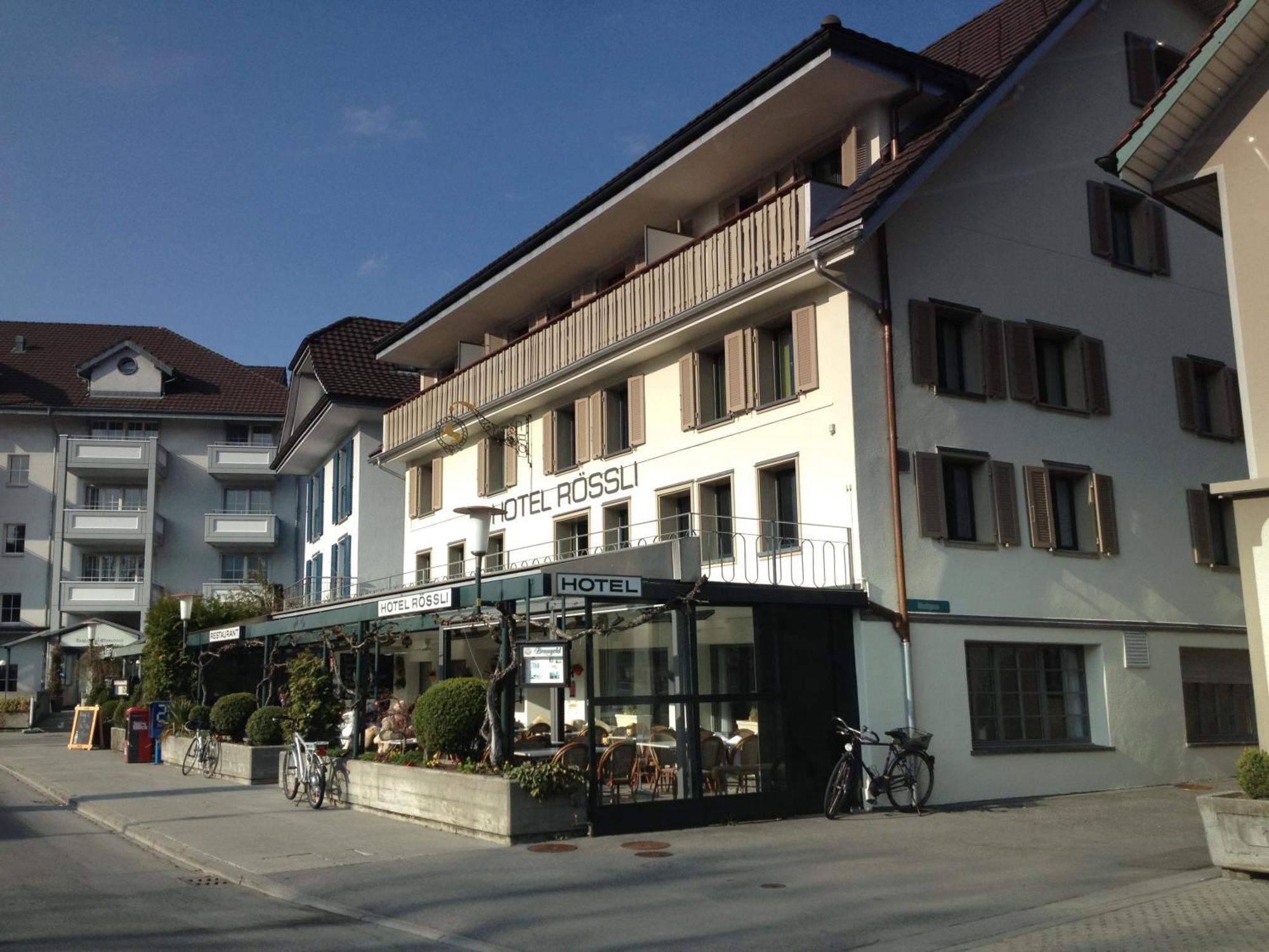 Hotel & Restaurant Roessli Stansstad Bagian luar foto
